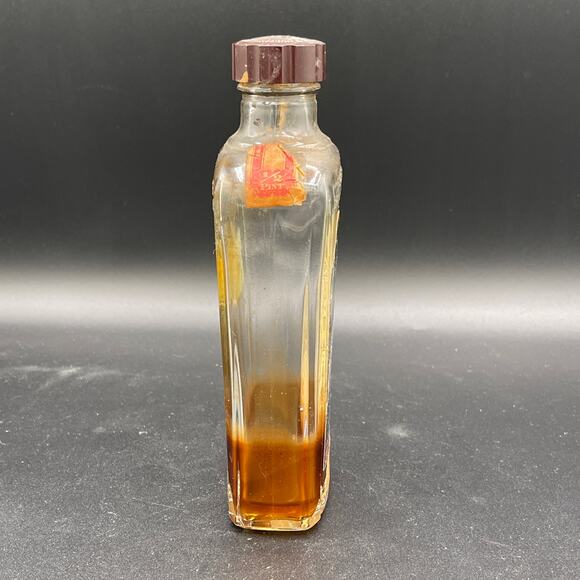 Vintage White Swan Dry Gin Hiram Walker & Sons 1/2 Pint Bottle 1920s-30s - Picture 5 of 8